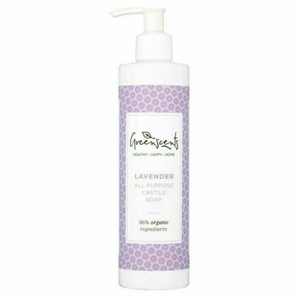 Greenscents Castillské mýdlo levandule BIO 300 ml porovnat ceny
