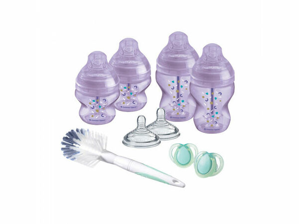 Tommee Tippee CTN ADVANCED ANTI-COLIC Novorozenecký Starter Kit, Fialová porovnat ceny