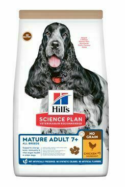 Hill S Science plan Mature Adult No Grain Chicken pro psy 2,5kg porovnat ceny