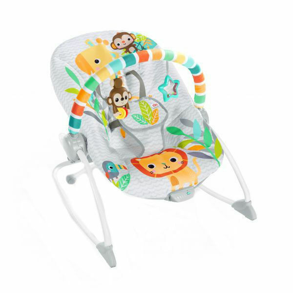 Bright Starts Houpátko vibrující Safari Blast 0m+, do 18kg, 2019 porovnat ceny