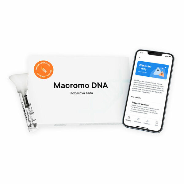 MACROMO DNA Family Genetický test rizik pro rodiče porovnat ceny