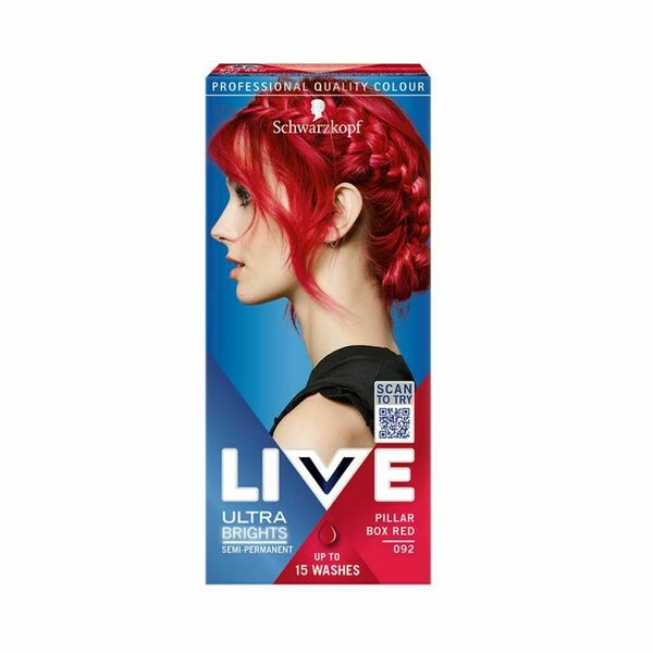 Live Ultra Brights Barva na vlasy 092 vášnivá červená 60 ml porovnat ceny