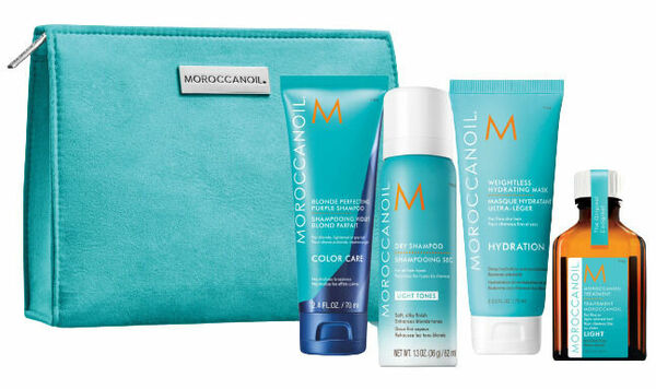 Moroccanoil Cestovní sada pro blond vlasy porovnat ceny