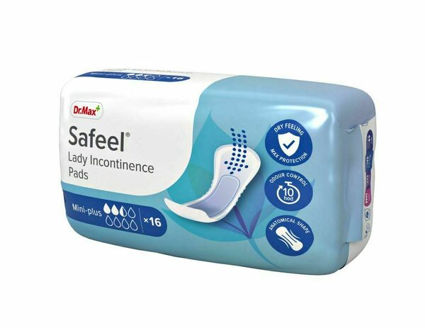 Dr.Max Safeel Lady Incontinence Pads Mini plus inkontinenční vložky 16 ks porovnat ceny