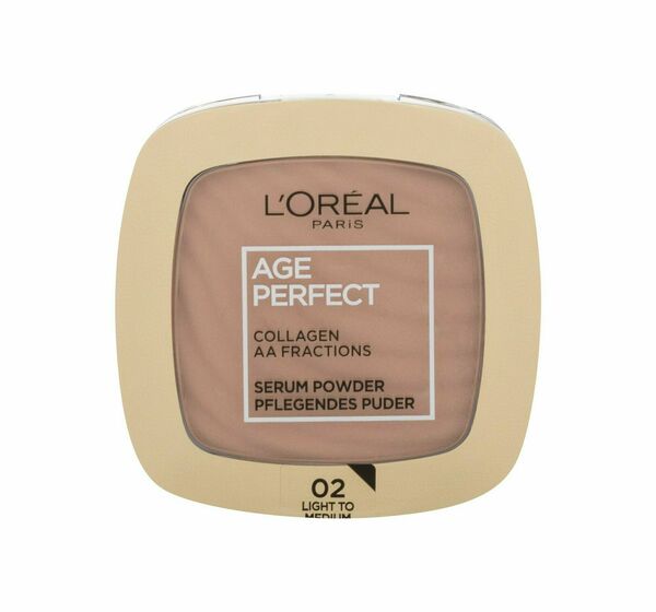 L'Oréal Paris Age Perfect Light to Medium (02) zkrášlující pudr na bázi séra 9g porovnat ceny
