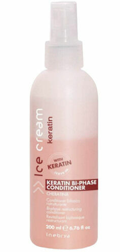 Inebrya Dvoufázový bezoplachový kondicionér Ice Cream Keratin (Keratin Bi-Phase Conditioner) 200 ml porovnat ceny