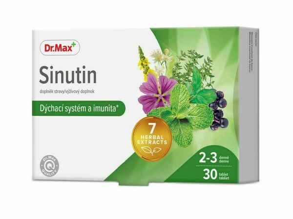 Dr.Max Sinutin 30 tablet porovnání ceny