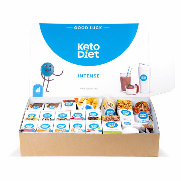 KETODIET Keto dieta na 4 týdny INTENSE 3. krok porovnat ceny