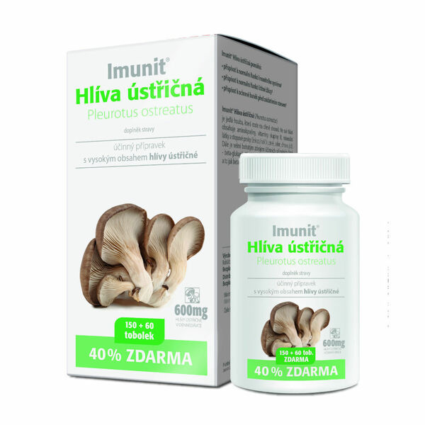 IMUNIT Hlíva ústřičná 150 + 60 kapslí porovnat ceny