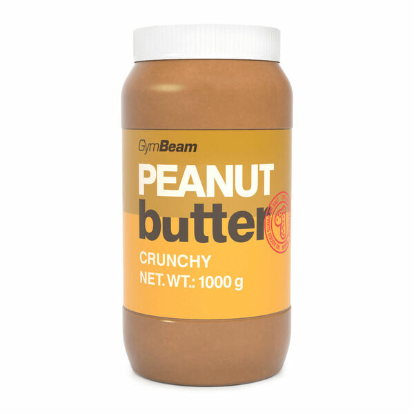 GymBeam 100% Arašídové máslo crunchy - 1000 g porovnat ceny