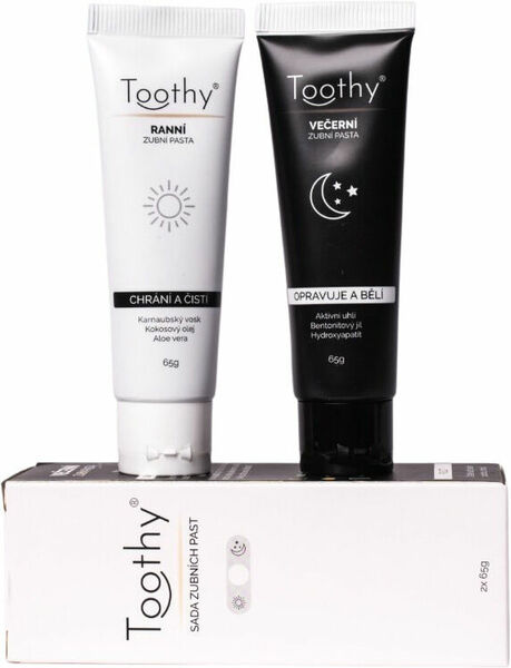 Toothy®️  Toothy® All Day Care - Bělící zubní pasta 2x65g porovnat ceny