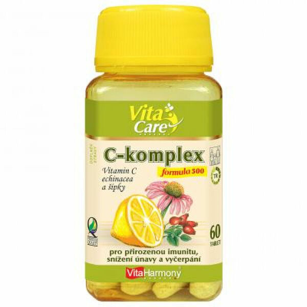 VitaHarmony C-komplex 500 mg tbl. 60 + echinacea + šípek porovnat ceny