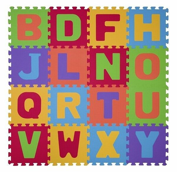 BabyOno  Puzzle pěnové písmena 16 ks, 6m+ porovnat ceny