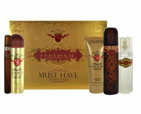 Cuba Royal Toaletní voda 100ml Edt 100ml + 100ml voda po holení + 200ml sprchový porovnat ceny