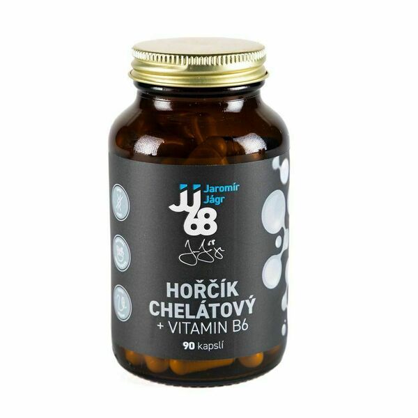 JJ68 Be Well Hořčík chelátový + Vitamín B6 90 kapslí porovnat ceny