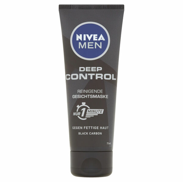 NIVEA Men Deep Control Čisticí pleťová maska s černým uhlím 75 ml porovnat ceny