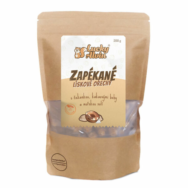 Lucky Alvin Zapékané Lískové ořechy 200g porovnat ceny