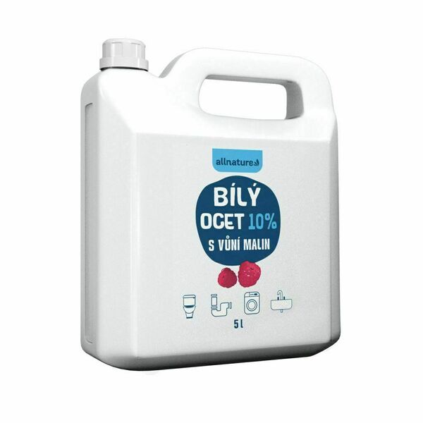 Allnature Bílý ocet 10% s vůní malin 5 l porovnat ceny