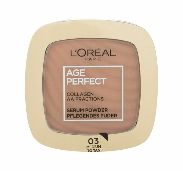 L'Oréal Paris Age Perfect Medium to Tan (03) zkrášlující pudr na bázi séra 9g porovnat ceny