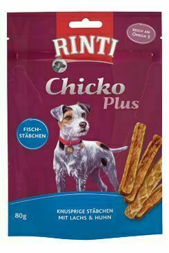 Rinti Dog Extra Chicko Plus pochoutka losos kuře 80g porovnat ceny