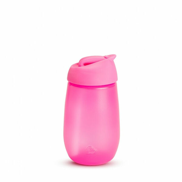 MUNCHKIN Hrneček s brčkem Simple Clean růžový 296 ml porovnat ceny