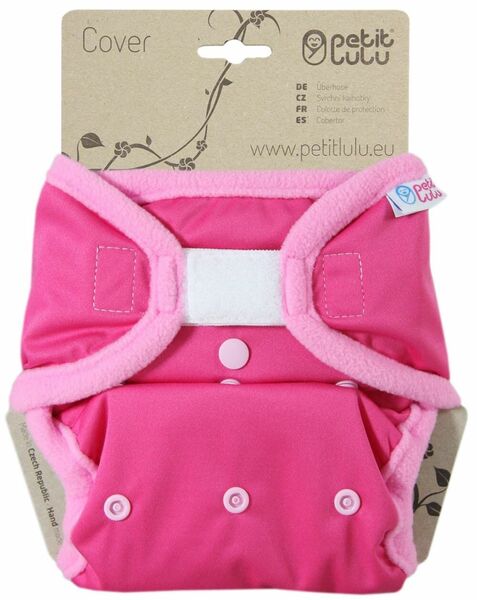 Petit Lulu - svrchní kalhotky, suchý zip - Růžové porovnat ceny
