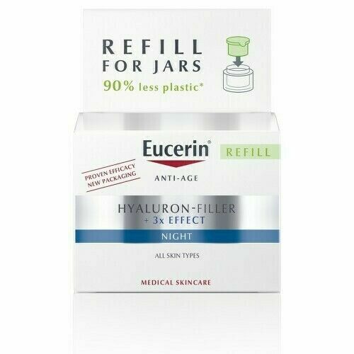 Eucerin Hyaluron-fil+3xeffect Noč.krém Refill 50ml porovnat ceny