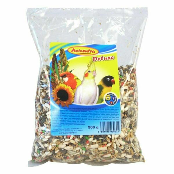 AVICENTRA Deluxe malý papoušek 500 g porovnat ceny
