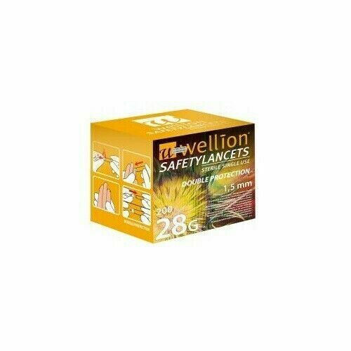 Wellion Safety Lancets jehly jednorázové 28G 200ks porovnat ceny