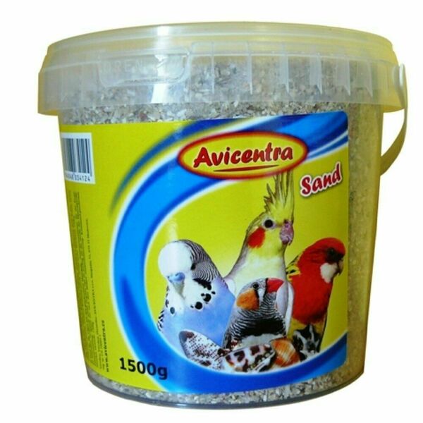 AVICENTRA Písek pro Ptáky s Drcenými Mušlemi 1,5 kg Kyblík porovnat ceny