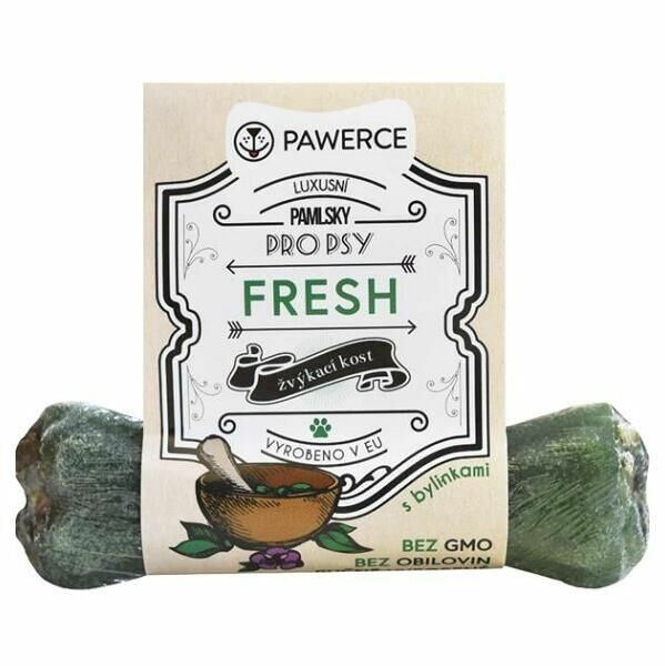 PAWERCE FRESH Žvýkací kost plněná pro psy 1 ks, Velikost: S porovnat ceny