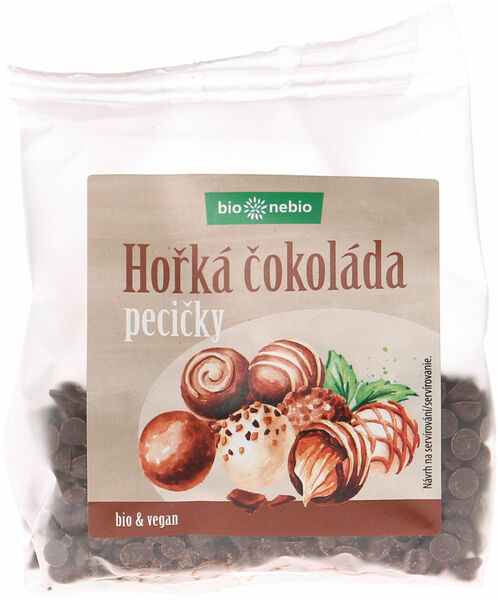 Bio*nebio Bio Pecičky hořké čokolády 100g porovnat ceny