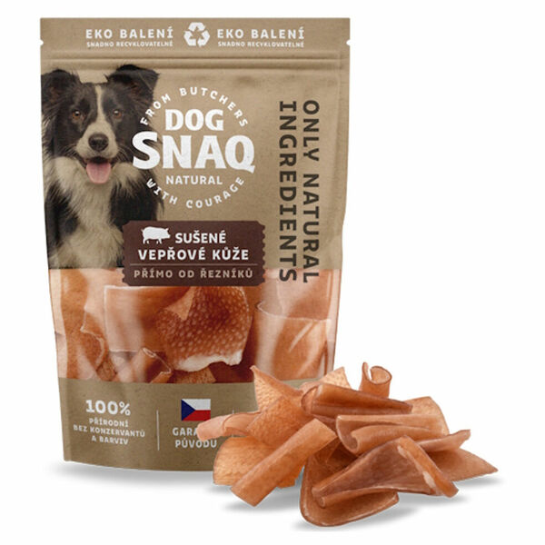 DOG SNAQ Vepřové kůže sušené 100 g porovnat ceny