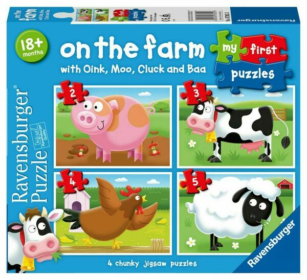 Ravensburger Moje první puzzle Na farmě 4ks porovnat ceny