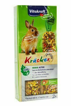 Vitakraft Rodent Rabbit Poch. Kräck Herbal Active 2ks porovnat ceny