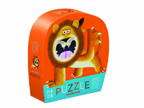 Crocodile Creek Mini puzzle, Lev 12ks porovnat ceny