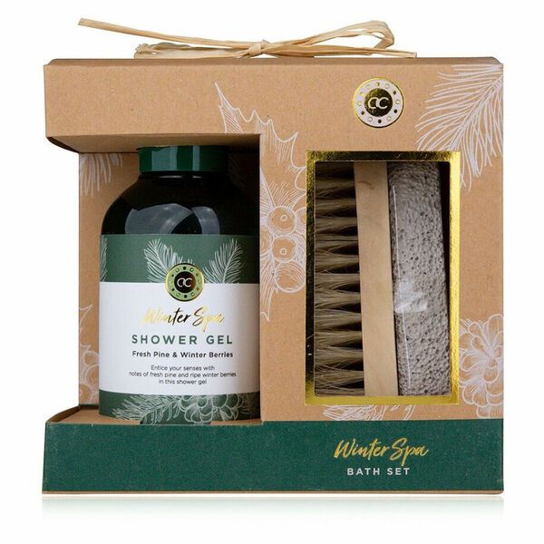 ACCENTRA Winter Spa Kartáček s pemzou + sprchový gel 150 ml porovnat ceny