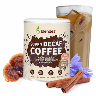 Blendea Super Decaf Coffee bez kofeinu 100g porovnání ceny