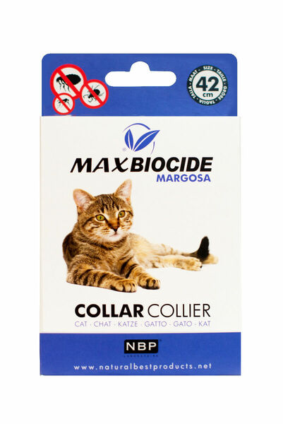 Max Biocide Cat Collar Obojek pro kočky 42 cm 1 ks porovnat ceny