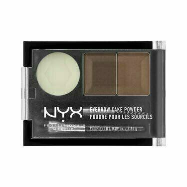 NYX Professional Makeup Eyebrow Cake Powder sada na úpravu obočí - odstín Brunette 2,65g porovnání ceny