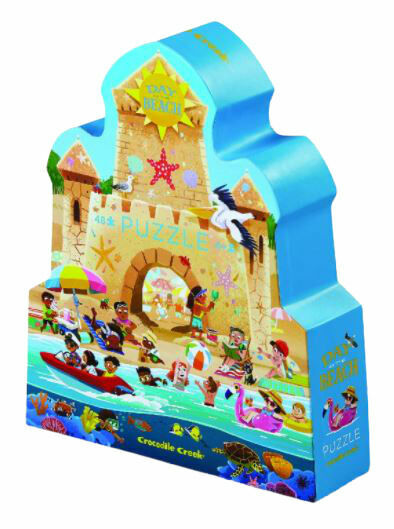 Crocodile Creek Puzzle Den na pláži 48ks porovnat ceny