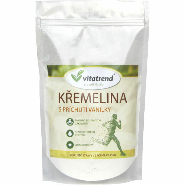 Vitatrend Křemelina s příchutí vanilky 250 g porovnat ceny