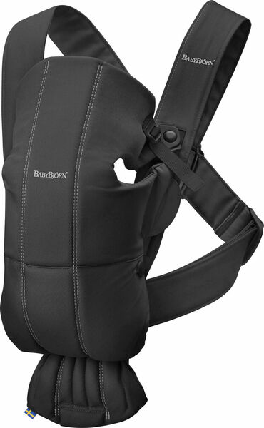 BabyBjörn Nosítko Mini Black Cotton černé porovnat ceny