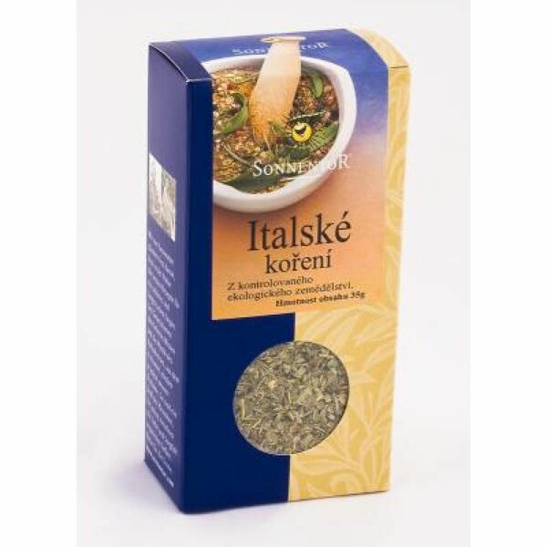 SONNENTOR Italské koření řezané 30 g porovnat ceny