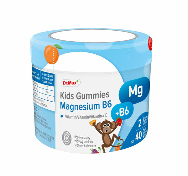 Dr.Max Kids Gummies Magnesium B6 180 g porovnat ceny