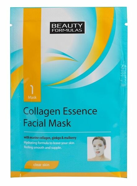 Beauty Formulas Kolagenová pleťová maska 1ks porovnat ceny