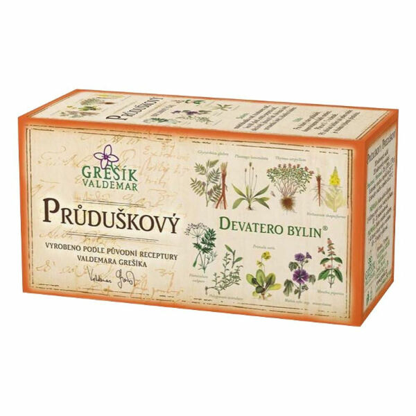 Grešík Průduškový čaj n.s. 20x1.3g Devatero bylin porovnat ceny