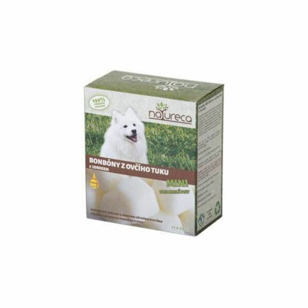 NATURECA Bonbóny z ovčího tuku s lososem Mini 250 g porovnat ceny