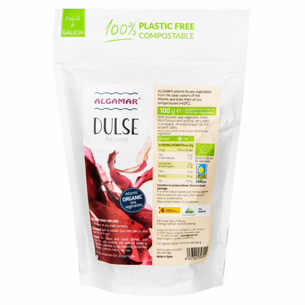 ALGAMAR Mořské řasy Dulse BIO 100 g porovnat ceny