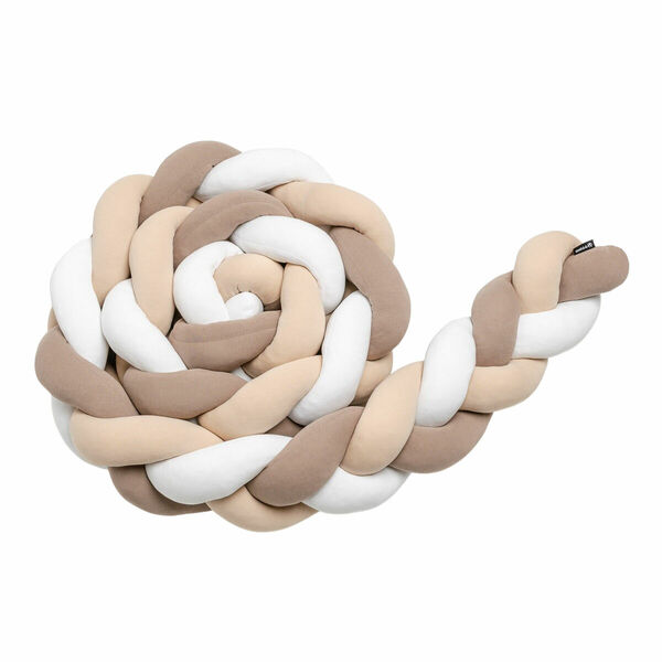 T-Tomi Pletený mantinel 360 cm White + Beige + Mocca porovnat ceny